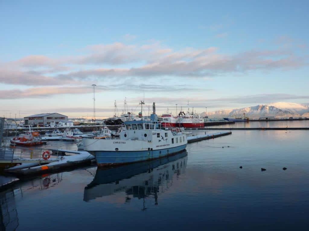 Der Hafen von Reykjavik 