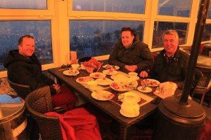 Almaty – Captains Dinner in 1100 m Höhe