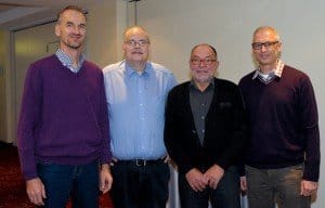 Neue CTOUR-Mitglieder sind seit Dezember 2013 Frank Grafenstein, Wieland Scharf, Bernd Prawitz und Lutz Schönfeld (v. l.)