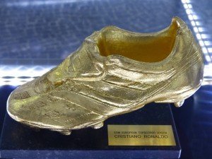 Ronaldos goldener Schuh Foto: R. Keusch