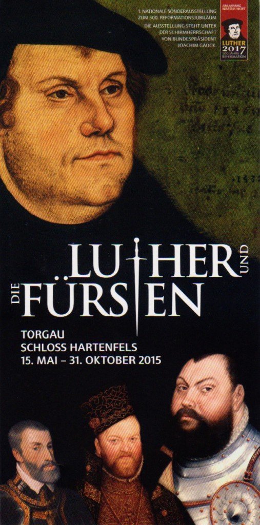 Ausstellungsplakat "Luther und die Fürsten" 