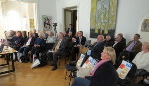 CTOUR-Medientreff  in der Botschaft Kroatiens Berlin Foto: Matthias Dikert