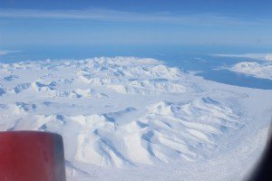 Spitzbergen aus nur 4.500 Metern Flughöhe