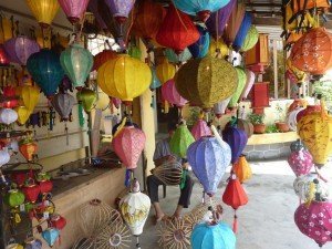 Lampionherstellung in Hoi An