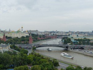 Das Stadtbild von Moskau