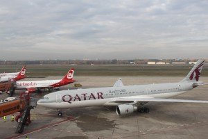Qatar Airways A 330 in Berlin-Tegel 