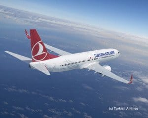 Turkish Airlines über den Wolken © Turkish Airline
