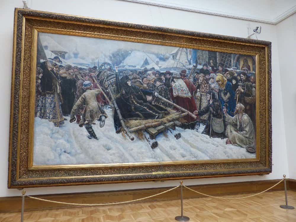 W. Surikow „Die Bojarin Morosowa“ Tretjakow-Galerie