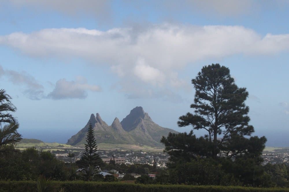 Reizvolle Landschaft im Süden Mauritius