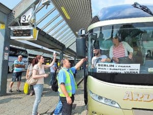 Von Berlin nach Bulgarien - eine der vielen gefragten Busverbindungen vom ZOB aus