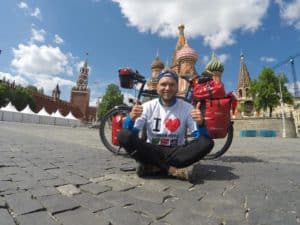 Vom Roten Platz in Moskau war Thomas Schröder schwer beeindruckt