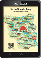 Berlin/Brandenburg Karte Tourismus