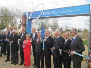 Eröffnung der BUGA mit Bundespräsidenten und BUGA-Schirmherr Joachim Gauck